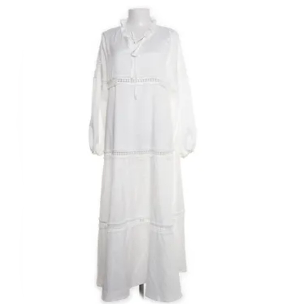 OC Order plus Elegant White Maxi Dress size XL new